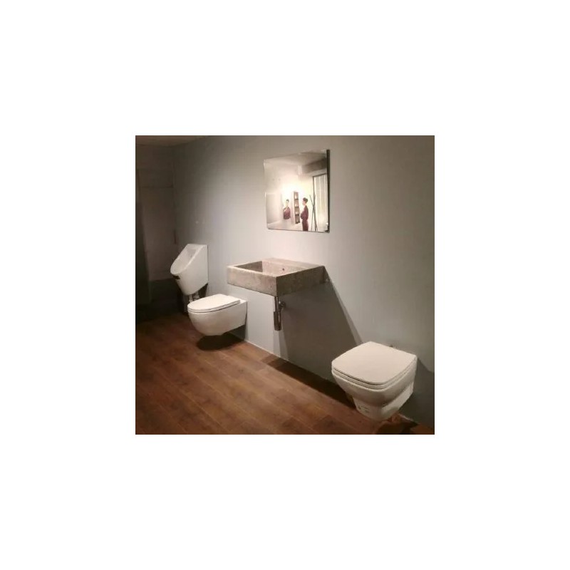 Forty3 Urinario rimless Negro Mate