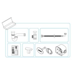 Kit accesorios urinario Euret electrónico a pilas