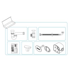 Kit accesorios urinario Euret electrónico a pilas