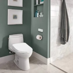 Ultramax® II Inodoro de una pieza taza alargada 1.28 GPD Algodón