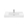 Inspira Lavabo de Fineceramic mural o de sobremueble Blanco