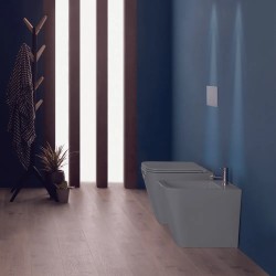 Zen Tina freestanding de hormigón