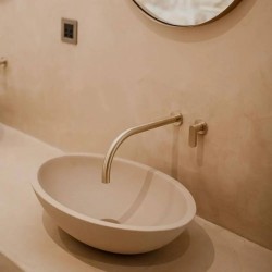 Zen Tina freestanding de hormigón