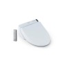 Washlet Asiento de bidé electrónico Blanco Algodón