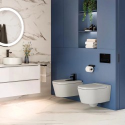 Zen Tina freestanding de hormigón