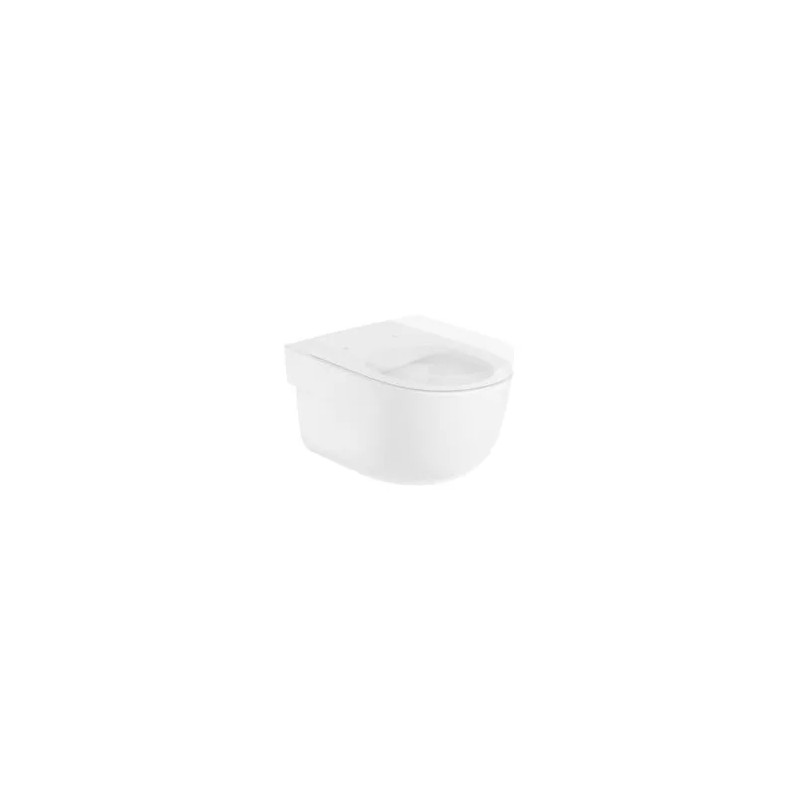 Meridian Taza suspendida Rimless con salida horizontal