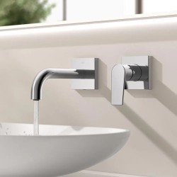 Zen Tina freestanding de hormigón