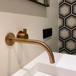 Zen Tina freestanding de hormigón