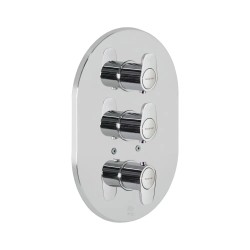 Alexia monomando empotrado termostático de ducha 3 vías Cromo