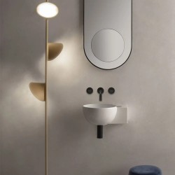 Zen Tina freestanding de hormigón