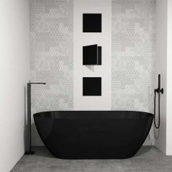 Zen Tina freestanding de hormigón