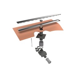 Zen Tina freestanding de hormigón