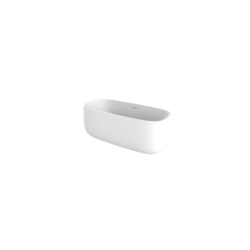Beyond Bañera de Surfex oval con desagüe Blanco