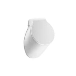 Spun Urinario de porcelana con entrada de agua posterior con tapa