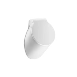 Spun Urinario de porcelana con entrada de agua posterior con tapa