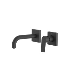 Project-Tres Monomando mural con caño 170 mm