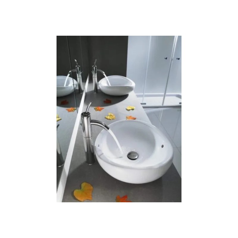 Urbi 1 Lavabo de porcelana de sobre encimera Blanco