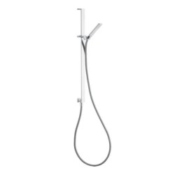 ITAP Barra deslizante para ducha con salida, flexible y ducha teléfono Cromo