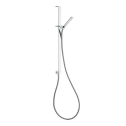 ITAP Barra deslizante para ducha con salida, flexible y ducha teléfono Cromo