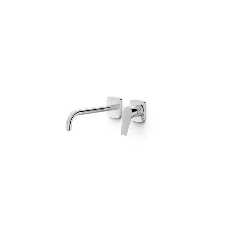 Canigó-Tres grifo monomando empotrado para lavabo caño 240 mm