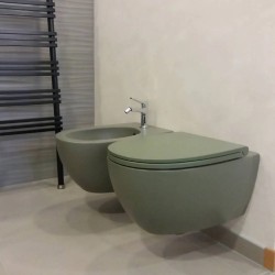 Zen Tina freestanding de hormigón