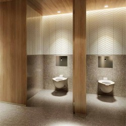 Zen Tina freestanding de hormigón