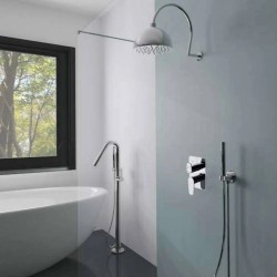 Hidroterapia Brazo mural Cromo