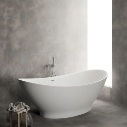 Zen Tina freestanding de hormigón