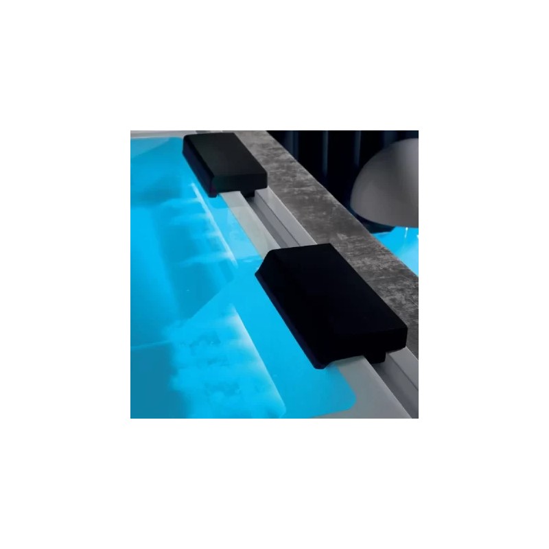 Reposacabezas suave grande Antracita