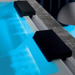 Reposacabezas suave grande Antracita