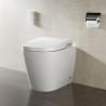 Inspira In-Wash con In-tank – Smart toilet adosado a pared Rimless con tanque integrado Blanco