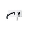 Ypsilon Plus monomando a muro para lavabo caño 190 mm Cromo