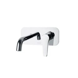 Ypsilon Plus monomando a muro para lavabo caño 190 mm Cromo