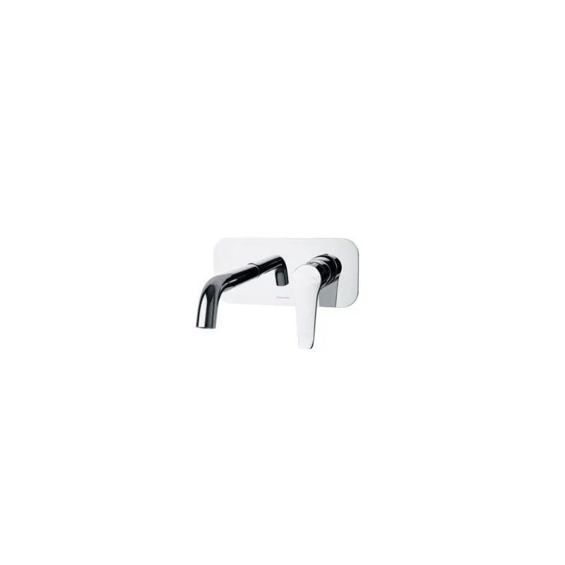 Ypsilon Plus monomando a muro para lavabo caño 190 mm Cromo