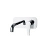 Ypsilon Plus monomando a muro para lavabo caño 190 mm Cromo