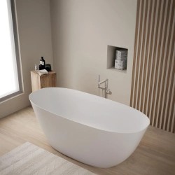 Zen Tina freestanding de hormigón