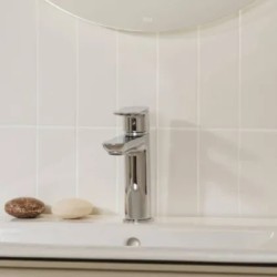 Mezclador monomando para lavabo con enganche para cadenilla Cold Start