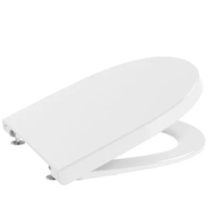 Meridian Tapa y Asiento de Supralit para inodoro compacto con caída amortiguada Blanco