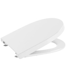 Meridian Tapa y Asiento de Supralit para inodoro compacto con caída amortiguada Blanco