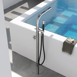 Zen Tina freestanding de hormigón