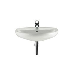 Victoria Lavabo de porcelana mural Blanco