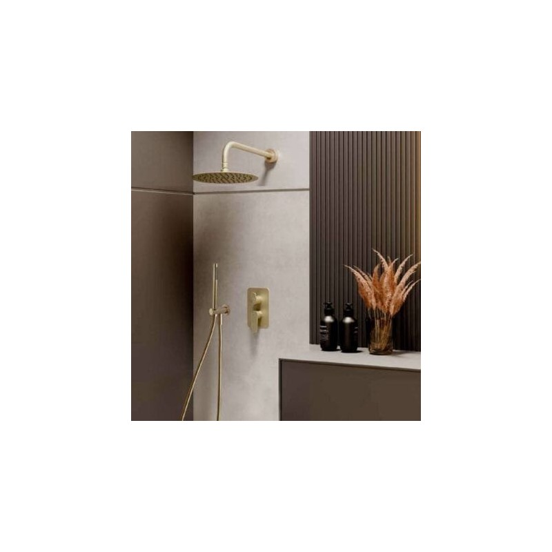 Hidroterapia Ducha de mano redonda Cromo