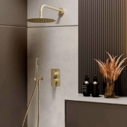 Hidroterapia Ducha de mano redonda Cromo