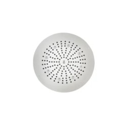 Dream – Oki Flat rociador con cromoterapia LED 470 mm Cromo