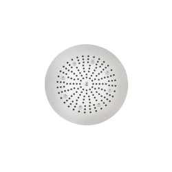 Dream – Oki Flat rociador con cromoterapia LED 470 mm Cromo