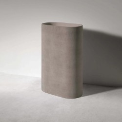 Zen Tina freestanding de hormigón