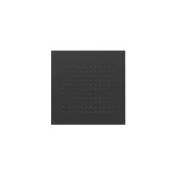 Rociador de ducha empotrado a techo Negro Mate