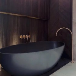 JP 32.1 Set de ducha de mano con toma de agua y soporte Brushed Gold