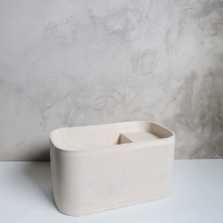 Zen Tina freestanding de hormigón