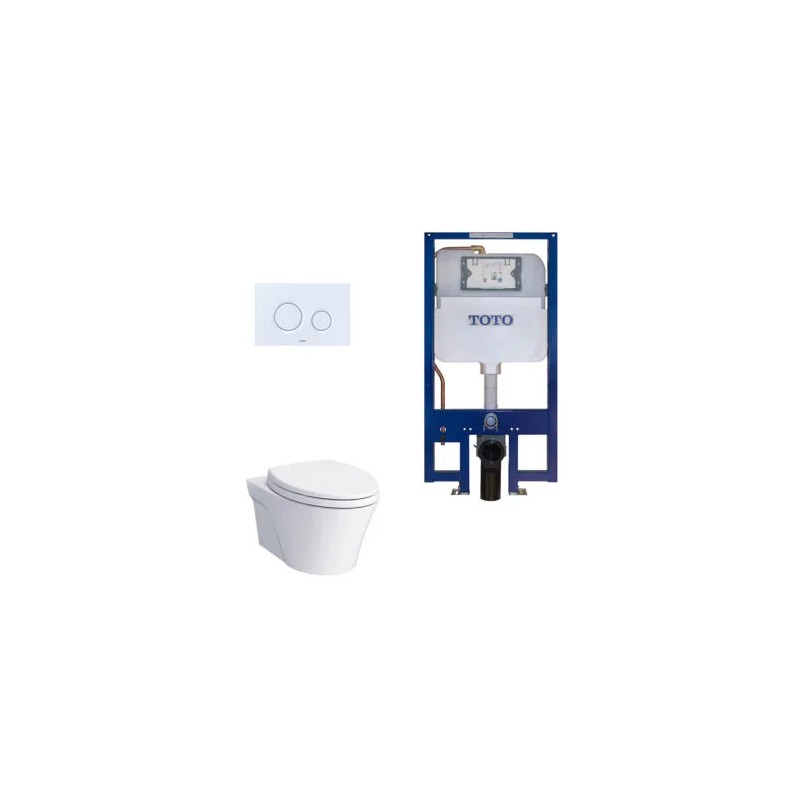 AP Inodoro suspendido 1.28 GPF y 0.9 GPF con tanque empotrado Duofit®